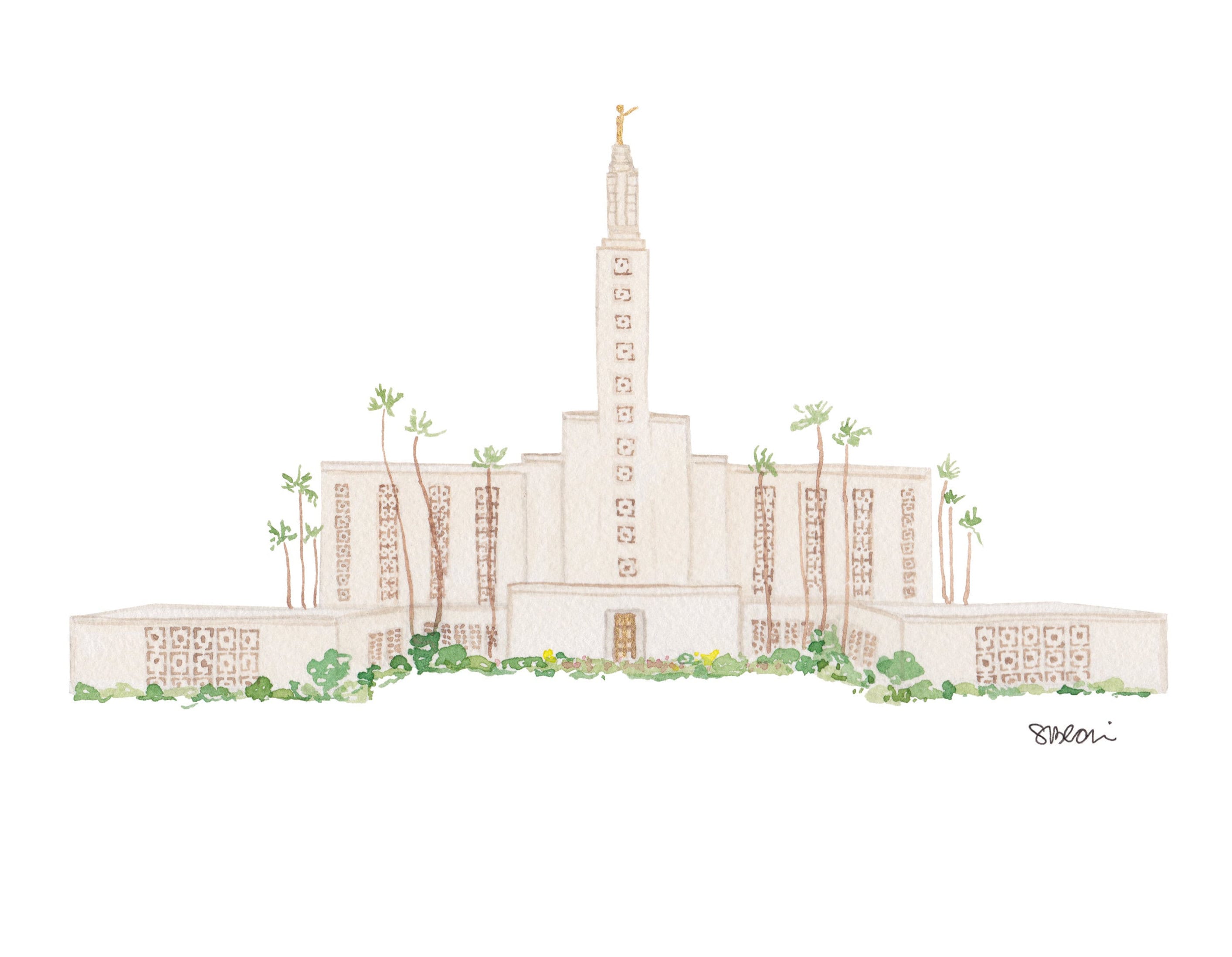 Lds Temples Clipart Free