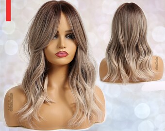 synthetic wigs etsy