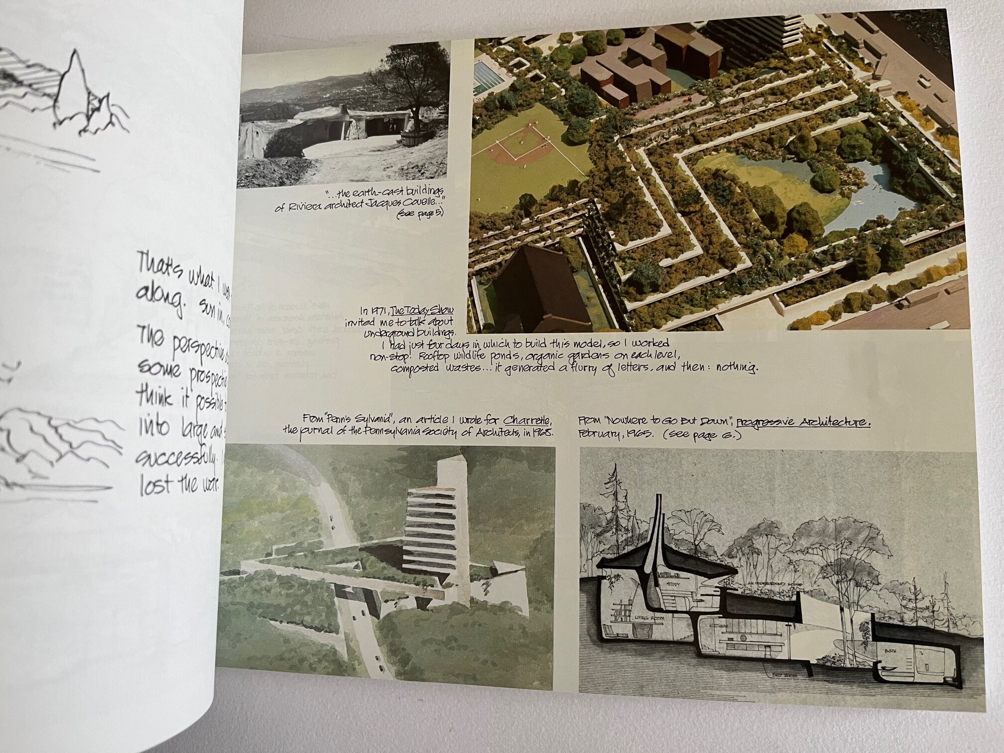 EARTH SHELTERED HOUSE: an Architect's Sketchbook by Malcom Wells Architecture Vintage Modern Book - Etsy EARTH SHELTERED HOUSE: an Architect's Sketchbook by Malcom Wells Architecture Vintage Modern Book - Etsy