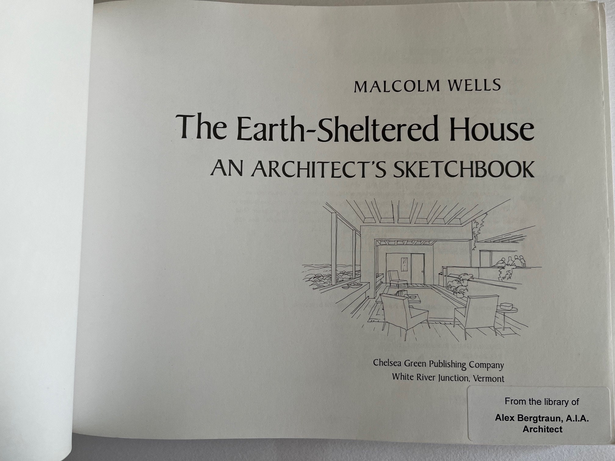 EARTH SHELTERED HOUSE: an Architect's Sketchbook by Malcom Wells Architecture Vintage Modern Book - Etsy EARTH SHELTERED HOUSE: an Architect's Sketchbook by Malcom Wells Architecture Vintage Modern Book - Etsy