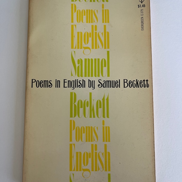 Samuel Beckett Etsy