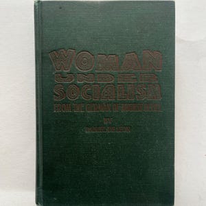 DIE FRAUEN UNTER SOZIALISMUS von August Bebel; übersetzt von Daniel De Leon, New York, Labor News Press, 1904, vintage, rares, antikes Buch,