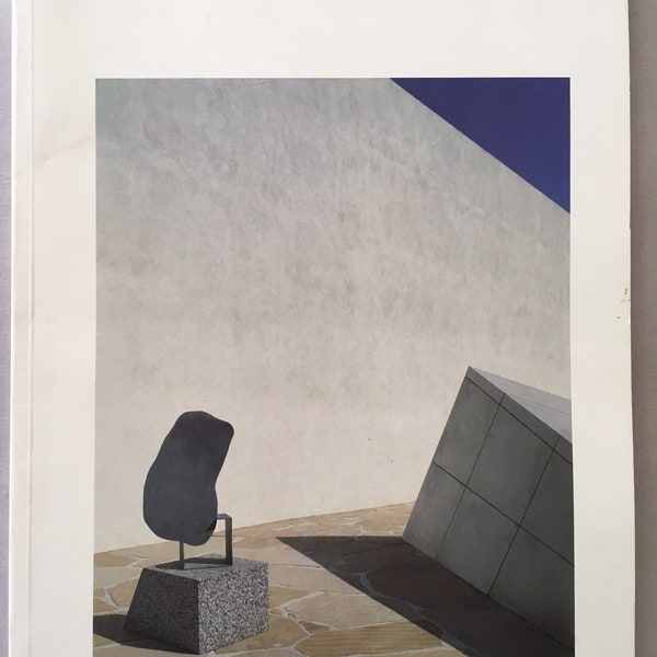 ISAMU NOGUCHI at GEMINI G.E.L. 1982-1983 Sculpture / Michael McClure ( Beat poet ... text) modern art catalog exhibition