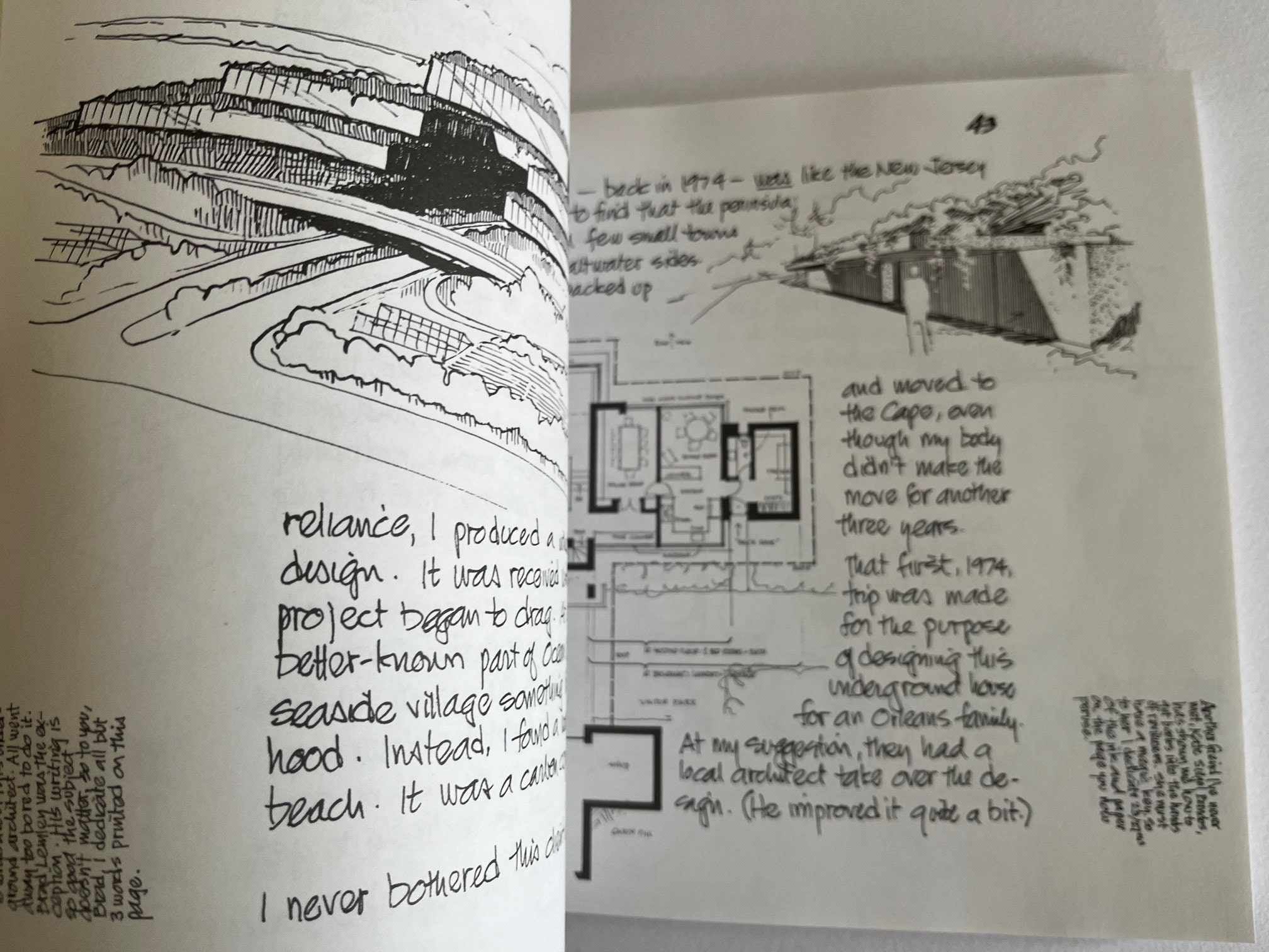 EARTH SHELTERED HOUSE: an Architect's Sketchbook by Malcom Wells Architecture Vintage Modern Book - Etsy EARTH SHELTERED HOUSE: an Architect's Sketchbook by Malcom Wells Architecture Vintage Modern Book - Etsy