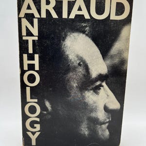 ANTONIN ARTAUD ~ Anthology ~ Jack Hirschman (ed), City Lights Books, San Francisco 1965, vintage book,occult, mysticism, avant-garde