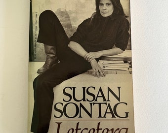 SUSAN SONTAG ~ I, ETCETERA ~ 1st Printing ~ Vintage books edition ~ 1979 ~ vintage paperback ~ modern literature ~ stories
