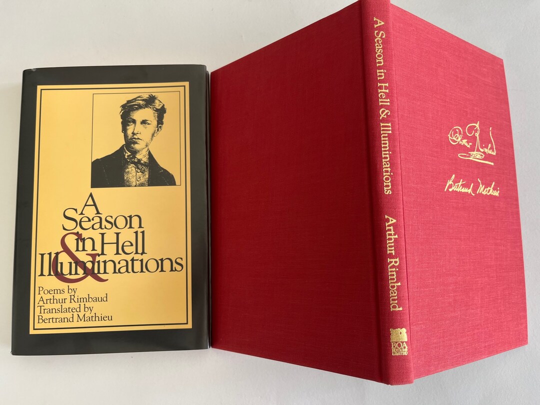 ARTHUR RIMBAUD A Season in Hell & Illuminations Mathieu Etsy