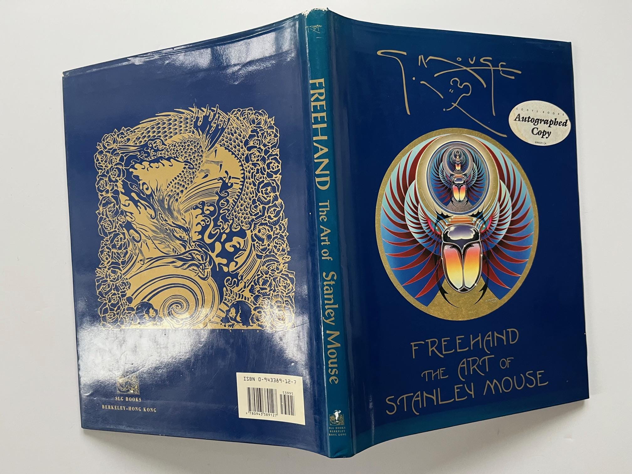 Freehand: the Art of STANLEY MOUSE ~ 1st, SIGNED, Hardcover