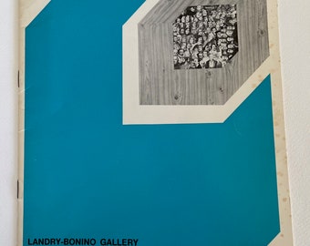 MARCEL MARIEN ~ SURREALISM ~ Marcel Mariën, Homogeneous heterogeneity ~ New York Landry-Bonino Gallery 1972  ~ exhibition catalog ~ vintage