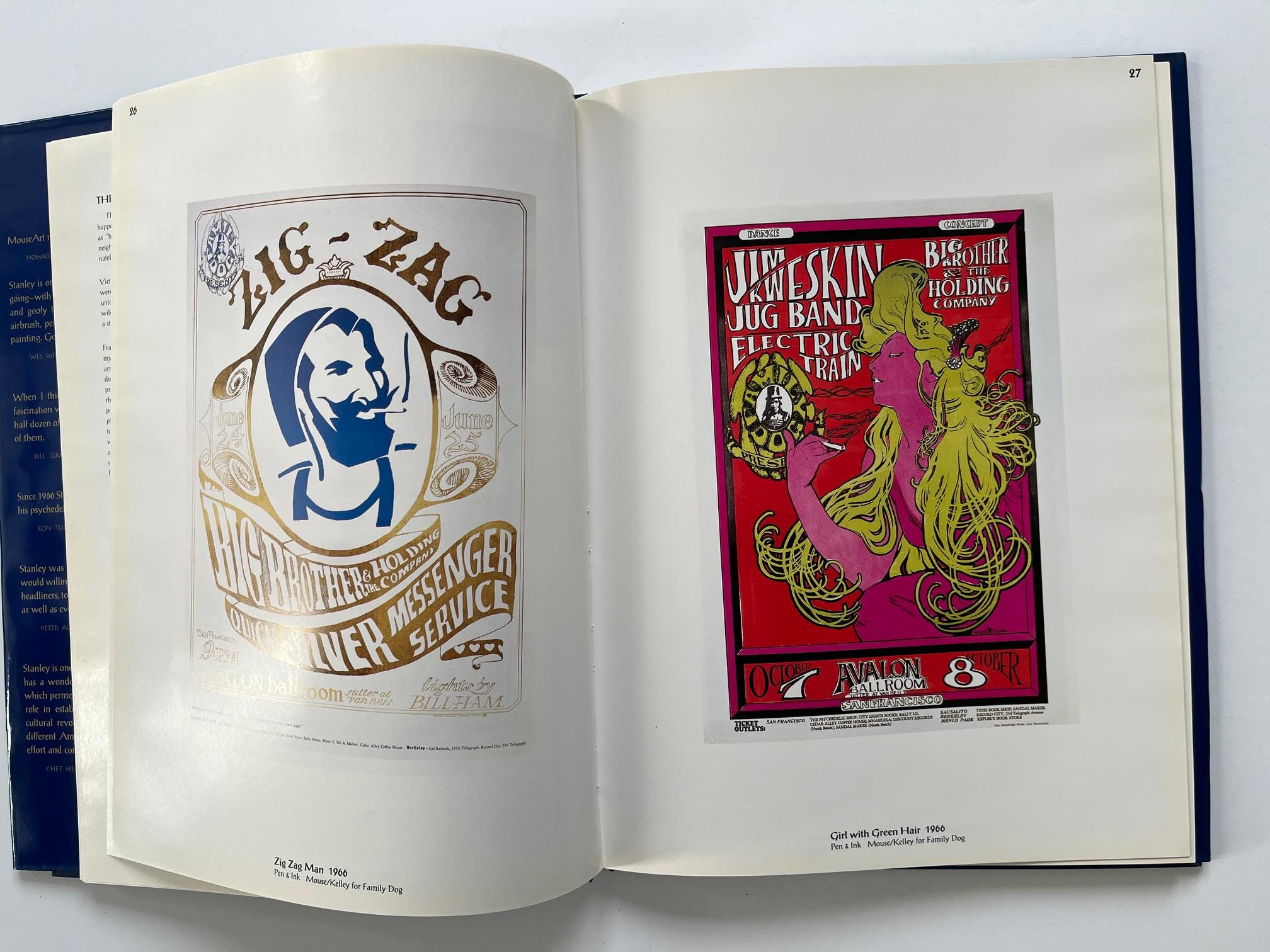 Freehand: the Art of STANLEY MOUSE ~ 1st, SIGNED, Hardcover