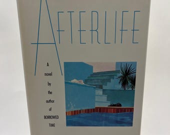 Paul Monette – Signerad ~ Efterlivet, Inbunden, Vintagebok, HBTQ+ Gaylitteratur