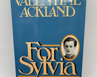 For Sylvia an Honest Account by Valentine Ackland, 1st Edition, life in London in the 1920s, lesbian relationships, Sylvia Townsend Warner