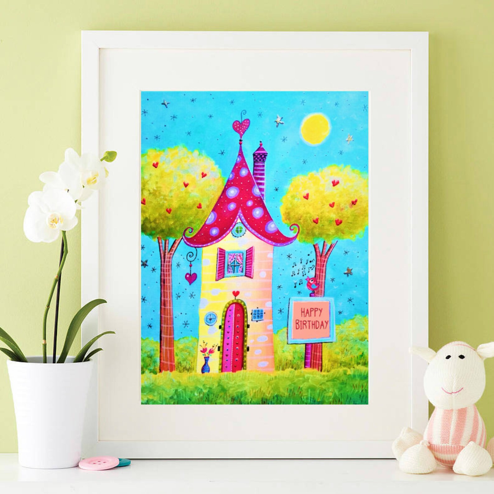 Happy Birthday Print INSTANT DOWNLOAD - Etsy