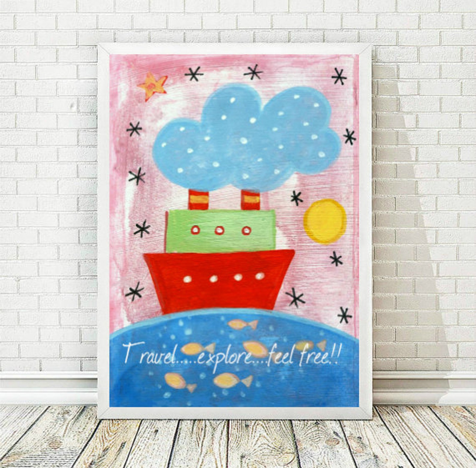 Printable Art for Your Young Explorer Nursery Wall Art Baby Etsy