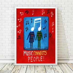 Inspirational Quote Print, Wall Art, Printable Art, Typography Poster, Printable Quote, Music Print, Music Art Print, INSTANT DOWNLOAD