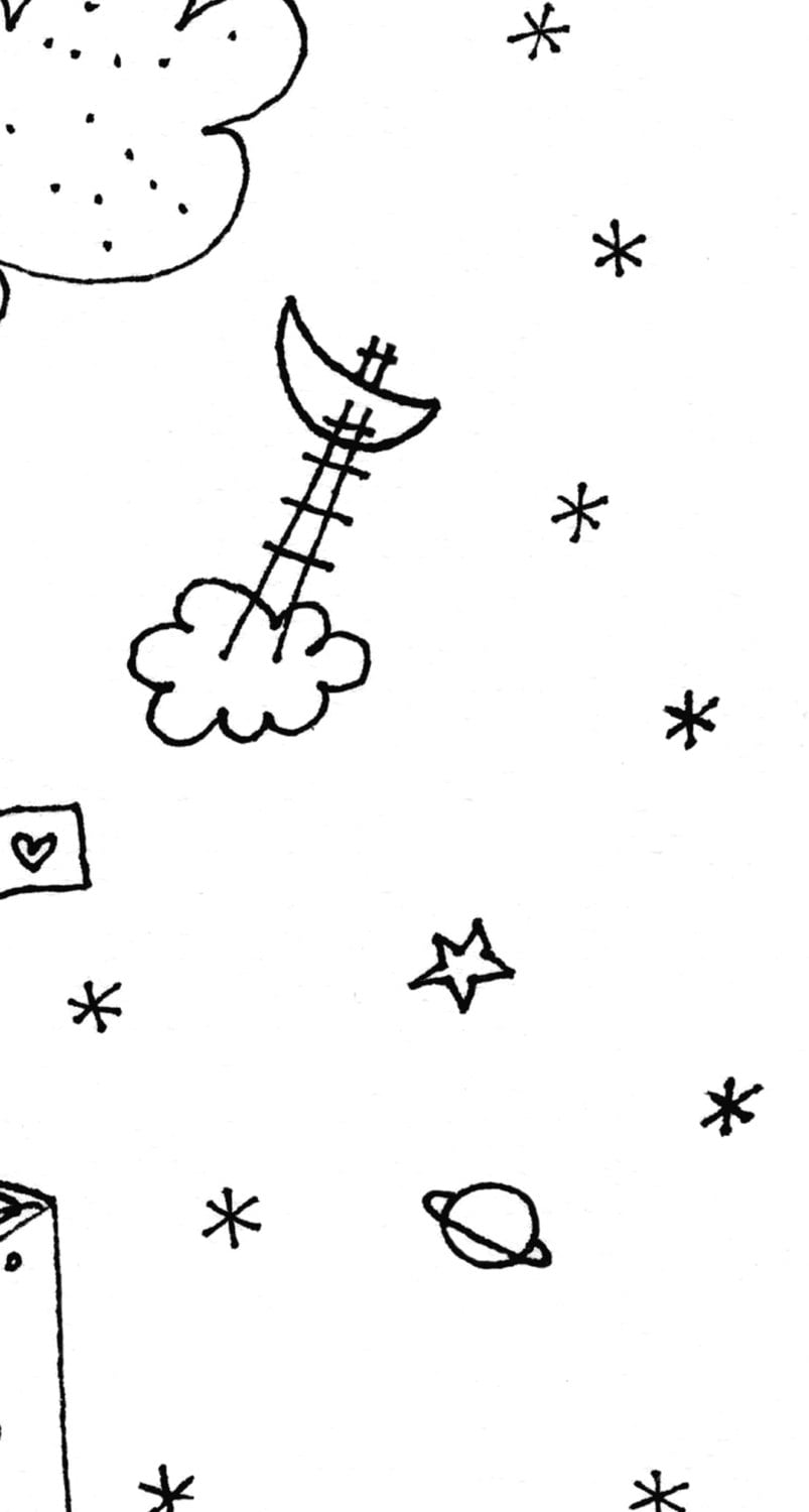 Printable Coloring Page of a Boat