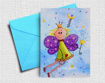 Magical Fairy Card | Perfect for Mom Card | Printable & INSTANT DOWNLOAD