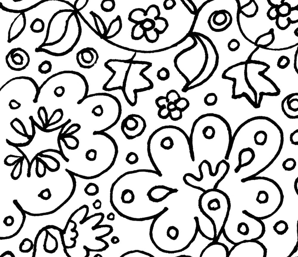 Colouring Cards, Adult Coloring Cards, Printable Coloring Cards for ...
