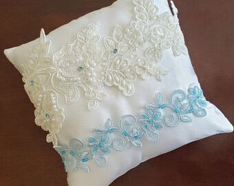 Wedding Ivory garter set,Blue Garter,Light Blue Rhinestone Garter,Bridal garters Blue,bridal garter,Floral garter, Blue garter set