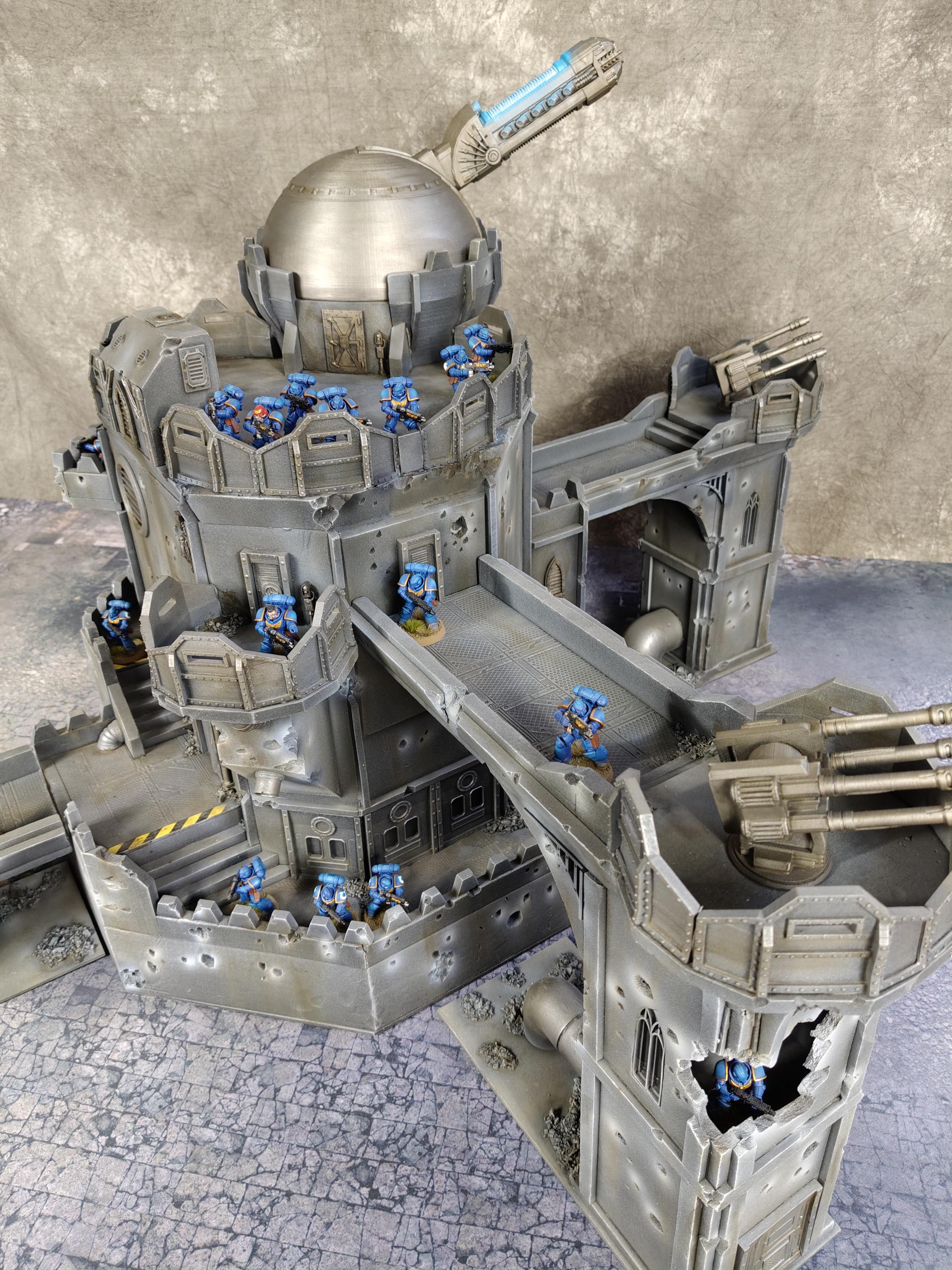 Hand-painted Fortress Terrain, Modular Wargaming Scenery - Etsy