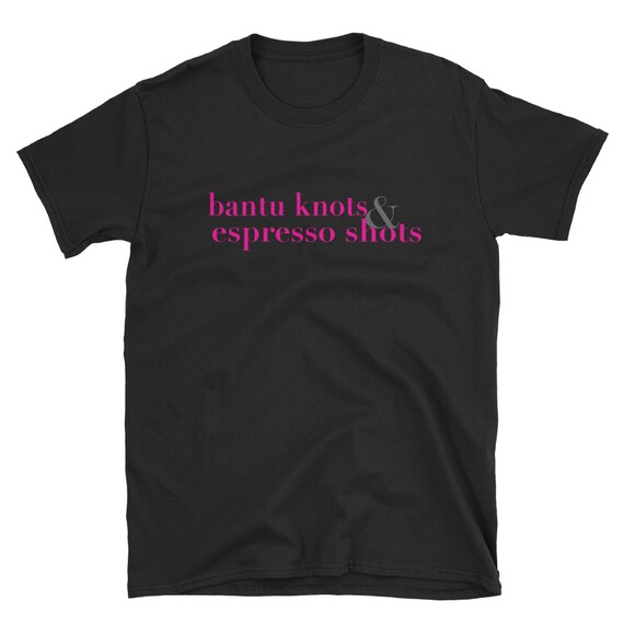 Top Knots and Expresso Shots Women Sweatshirt tee