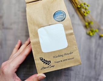 Eco-Friendly Laundry Powder – Natural, Vegan Washing Machine Detergent