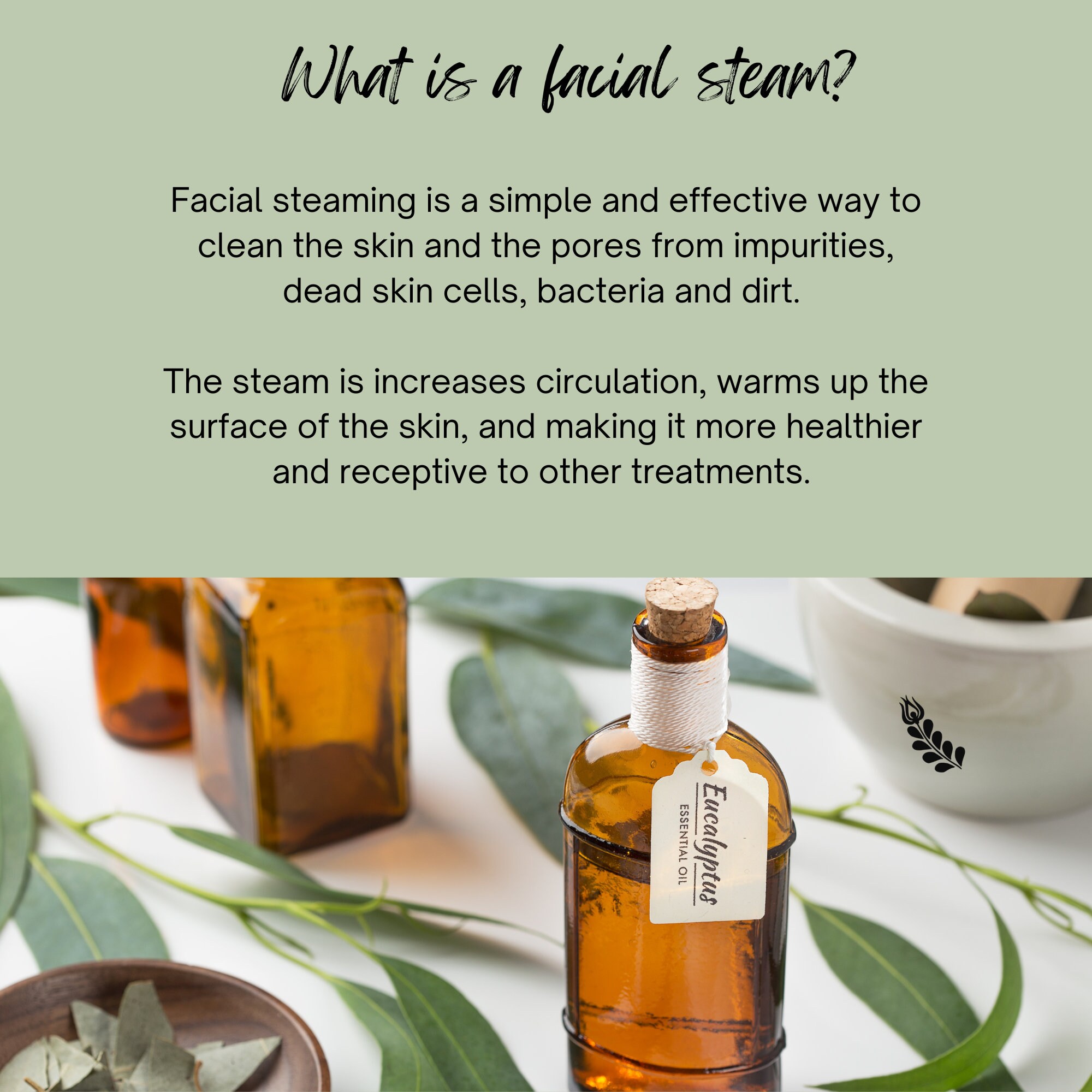 homemade facial steams to clear pores