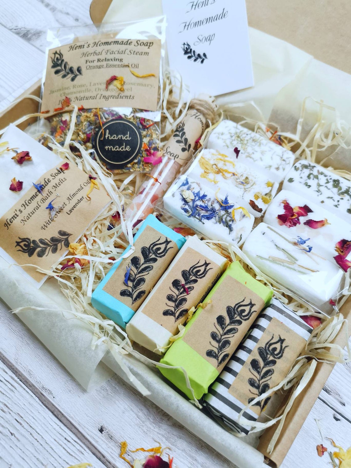 Natural Spa Pamper Set - Relaxation letterbox for her