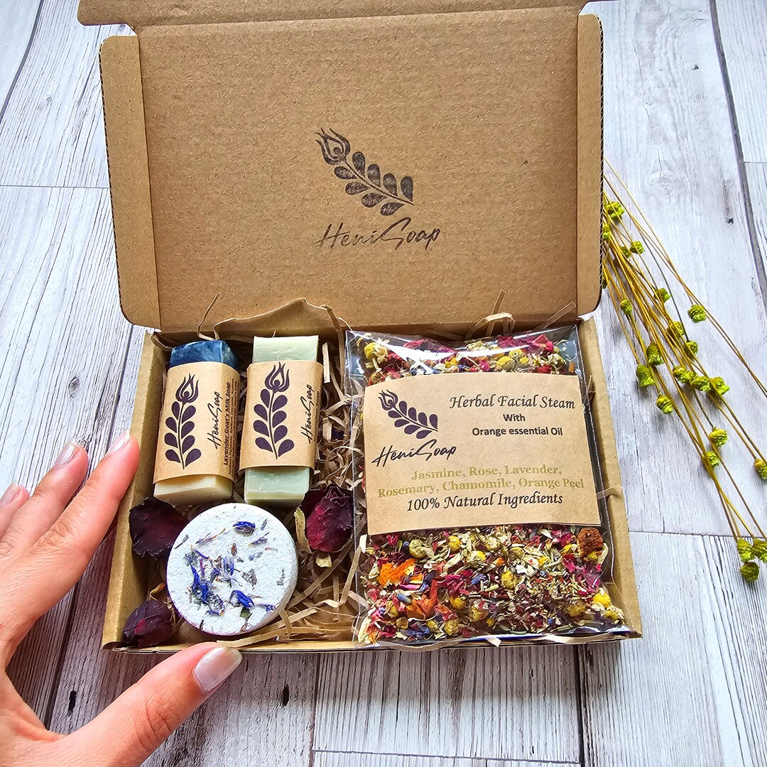Mini Spa Relaxation Gift Set Pamper Gift Box for Her Vegan Self Care ...