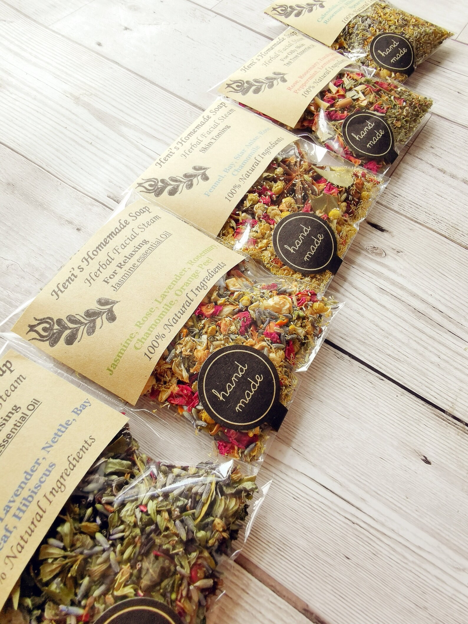 Dried Herbs Facial Steam Wedding & Party Favours Hen Do Etsy