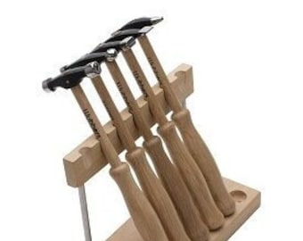 Artisan's Mark 5 Piece Hammer Set with Stand, Wubbers