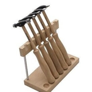 Artisan&#39;s Mark 5 Piece Hammer Set with Stand, Wubbers