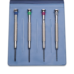 Phillips Screwdriver Set, 4 piece (1.20mm - 2.50mm)