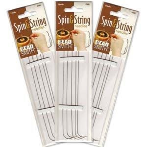 Bead Spinner Curved Needles 3.5 Spin and String Pack of 2