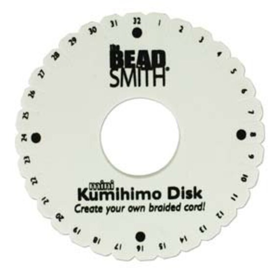 Kumihimo Disk 4.25 35mm Hole, 32 Slots (per Disk)