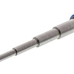 May include: A set of five telescoping metal rods with a blue plastic handle. The rods extend to different lengths, making them useful for a variety of tasks.