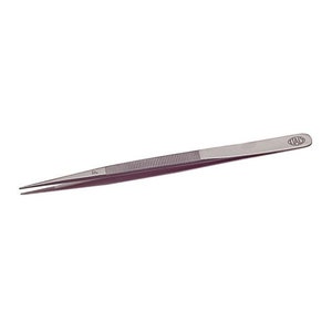 Allegro Italian Diamond Tweezer, Fine Point, Sandblasted