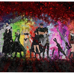 Group Akame art print