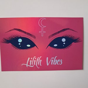 Autocollant holographique Lilith vibes