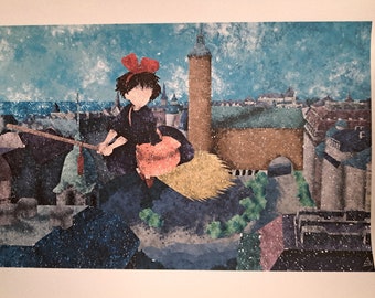 Kiki's Delivery Art Print