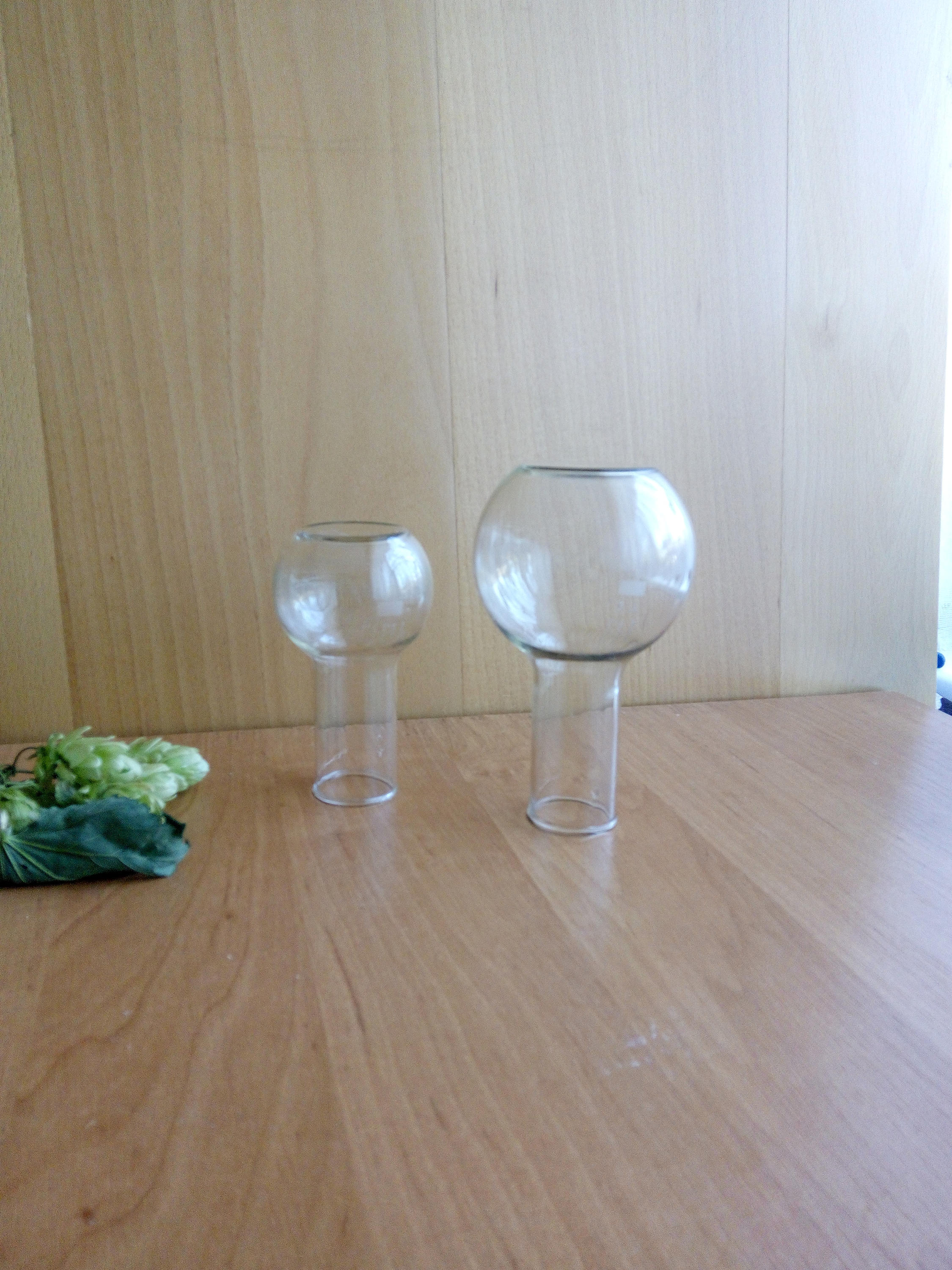 Science Art Bud Vase Vintage Science Laboratory Round Bottle Science