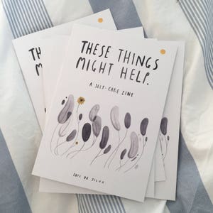 These Things Might Help: A Self Care Zine