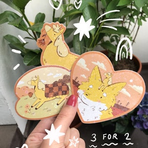 Small Horse HOLO Sticker Bundle - Cute Vinyl Sticker - Laptop Sticker - Tearproof Sticker - Notebook Sticker - Laptop Decal