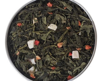 Mystic Brew Teas Summer Strawberry Green Tea
