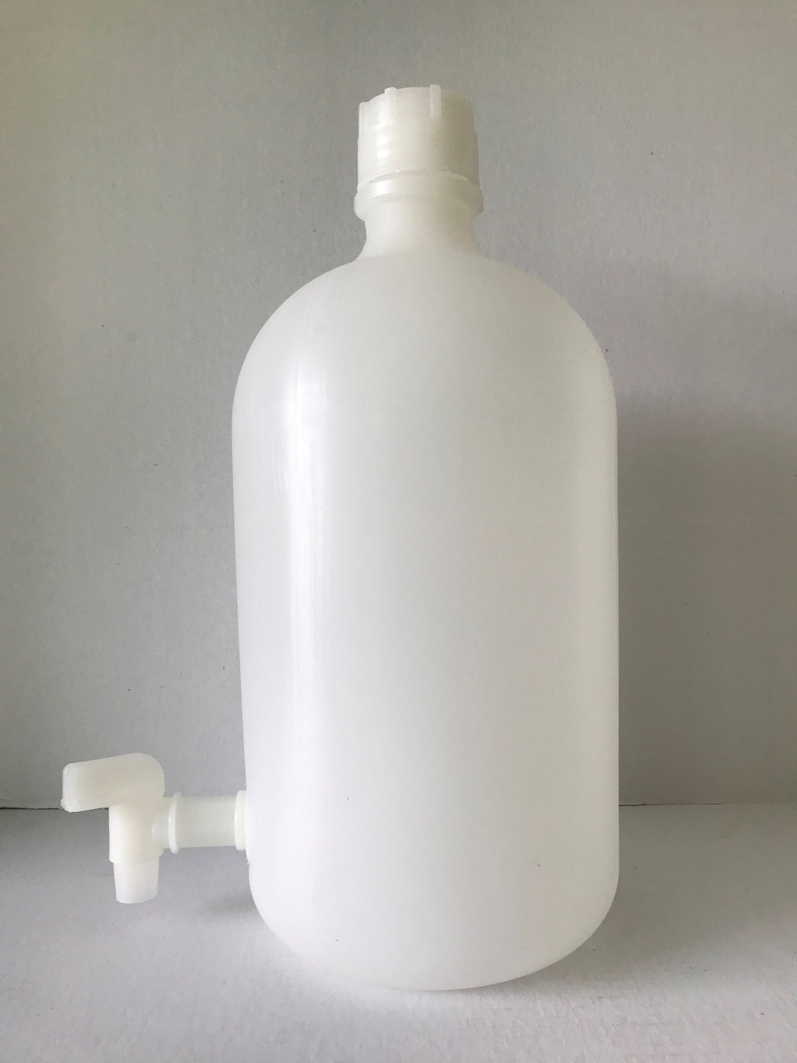 2 Gallon 8 Liter Unused Plastic Carboy With Spigot. Etsy