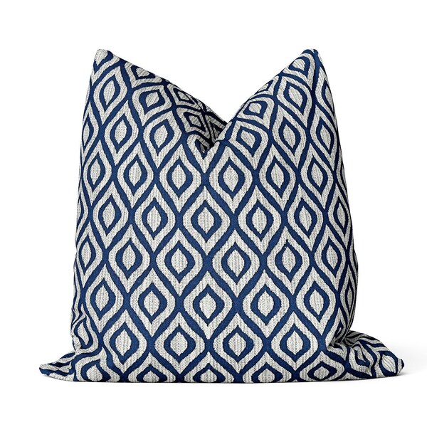 Navy Pillow Covers Etsy