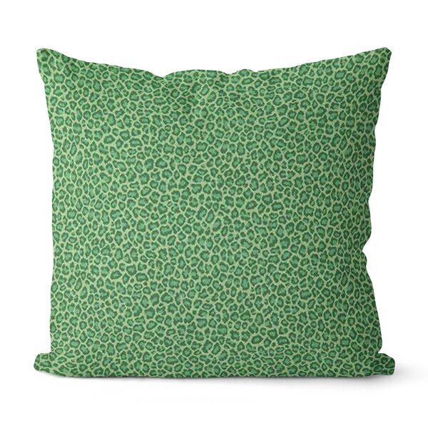 Green Leopard Pillow Etsy