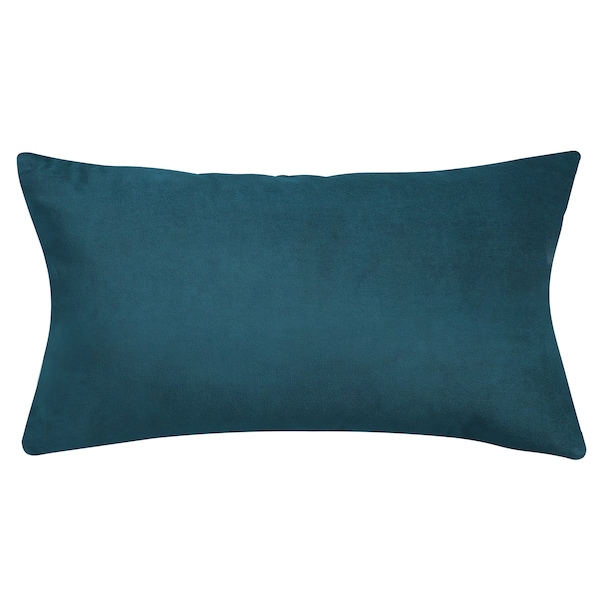Teal Lumbar Pillow Etsy