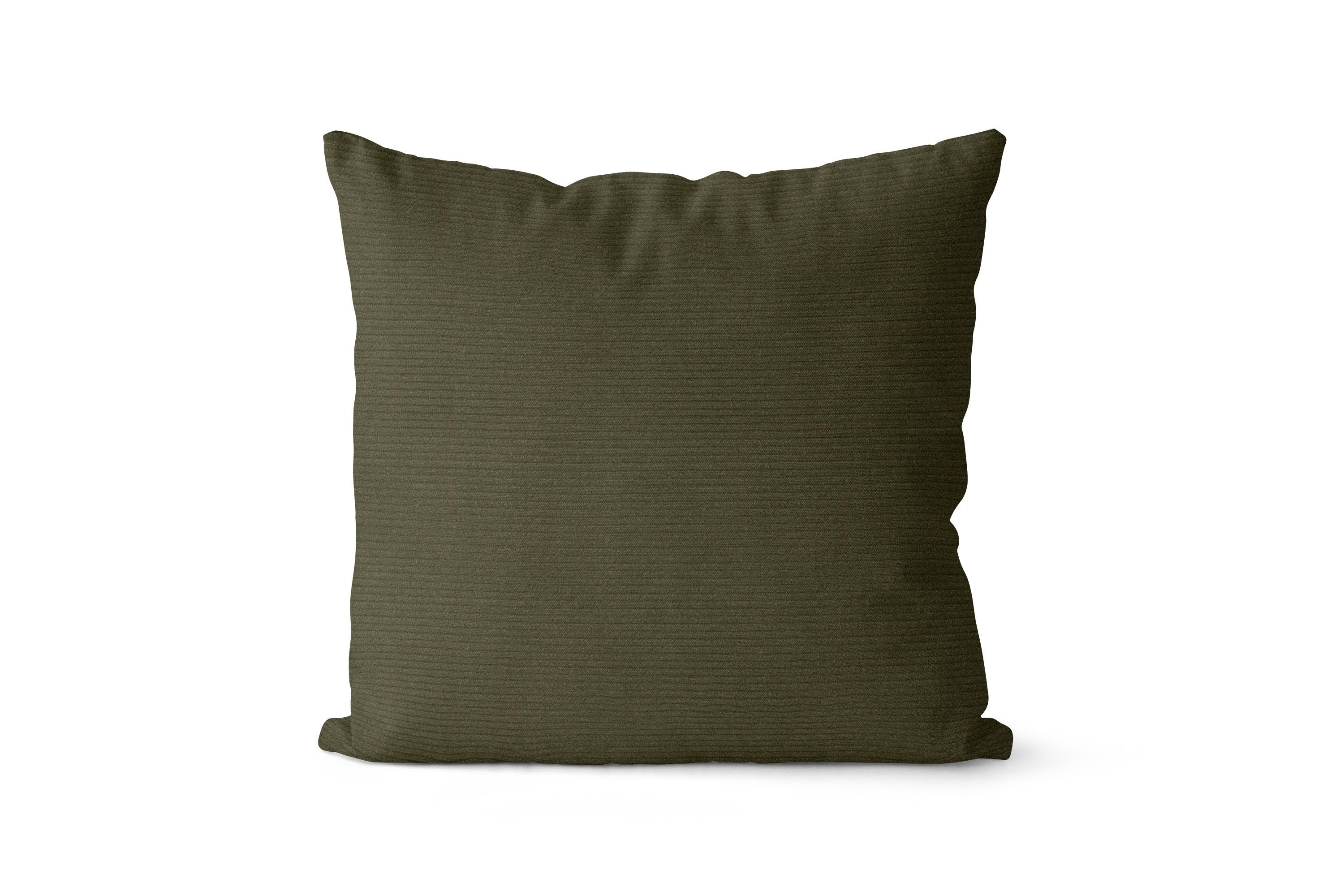 Olive Green Corduroy Throw Pillow Cover // Dark Green Pillow Etsy UK