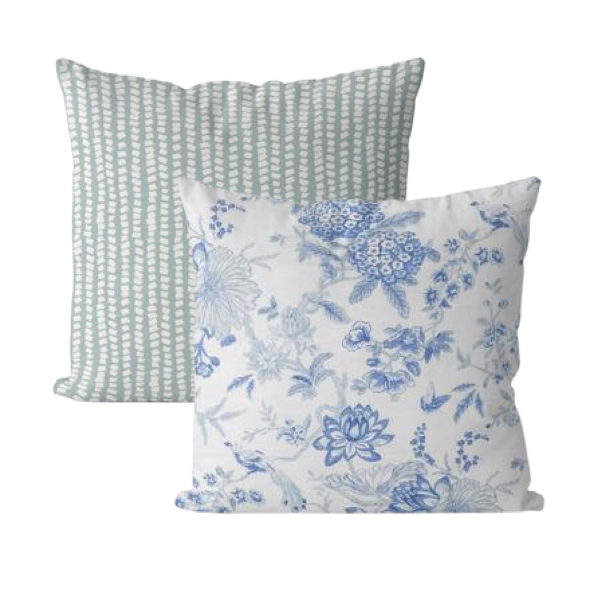 Light Blue Throw Pillow Covers // Spa Blue Pillow Covers // Etsy